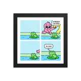 Cool Frog Print