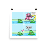 Cool Frog Print