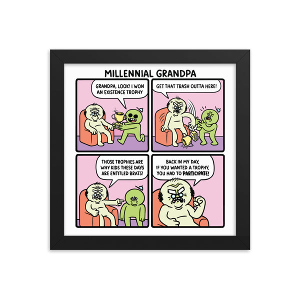 Millennial Grandpa Print